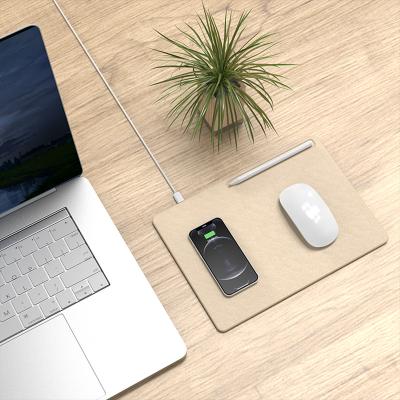 China Gaming Notoo Multiple Function Laptop Protective Mouse Pad Fast Charging Wireless Charging Mat for sale