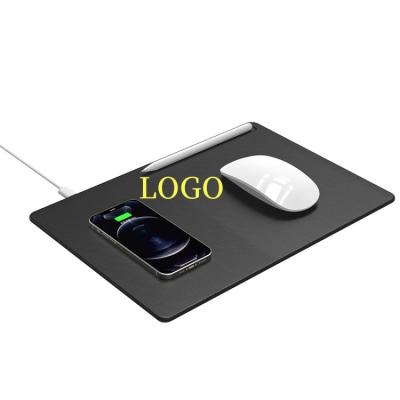 China Gaming Notoo Multiple Function Laptop Fast Charging Magnetic Mouse Pad with 15w Wireless Charger for sale