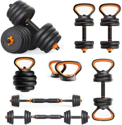 China Universal hot sale gym 6 in 1 multifunctional adjustable dumbbell dumbbell set dumbbell dumbbell set quickly for sale