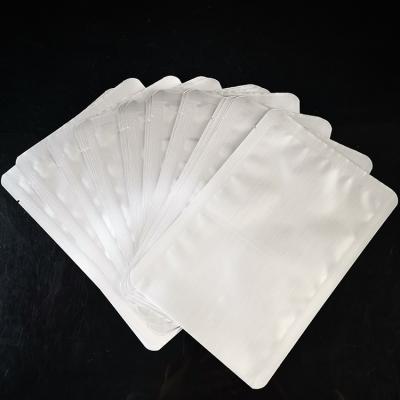 China Custom Printed Moisture Proof Selling Aluminum Foil Mylar Three Side Seal Resealable Bag for sale