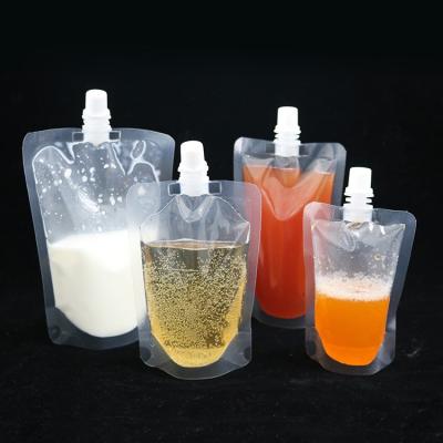 China Cheap Price Juice Drink Pouch Doypack 250Ml Plastic Clear Pouch Bag Moisture Proof for sale