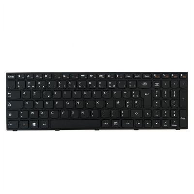 China Lenovo G50-30 G50-70 Laptop Keyboard Black Frame Numeric Keypad Franc French Computer Keyboard with Backlight for sale