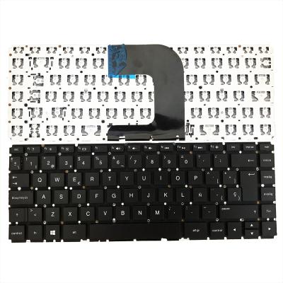 China New Black Numpad PS Keyboard For HP Pavilion 240 g4 245 g4 246 g4 14-AC 14-AC000 Notebook Laptop Spanish Keyboard Without View for sale