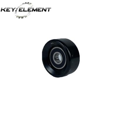 China Hot-selling High Quality Automotive Parts Rubber KEY ELEMENT Drive Belt Pulley Tensioner Pulley 25286-4A000 For Hyundai Auto Transmission Belt Pulley for sale