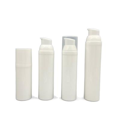 China 30ml 50ml 75ml 100ml PP Snap On Airless Bottle For Skin Care Container for sale