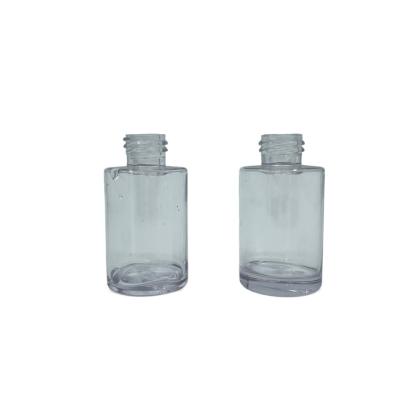 China Luxury Clear PETG Cosmetic Bottle Portable 30ml Leakproof For High End Brand for sale