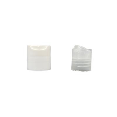 China Astringent Disc Top Flip Cap 18/415 28/415 embossed For Plastic Bottle for sale