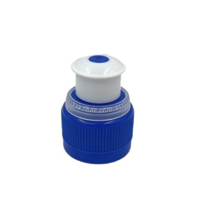 China Top plástico impermeable Flip Cap del disco 28/410 top de vaivén de la botella de las pruebas del pisón en venta