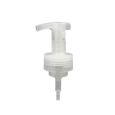 China Spring Outside Foaming Soap Pumps 40 410 White Dispenser With Clip for sale