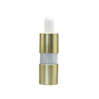 Cina Contagoccia liquido ricoprente UV di olio essenziale dell'oro di dosaggio vuoto della bottiglia 20ml 0.25ml con la lampadina in vendita