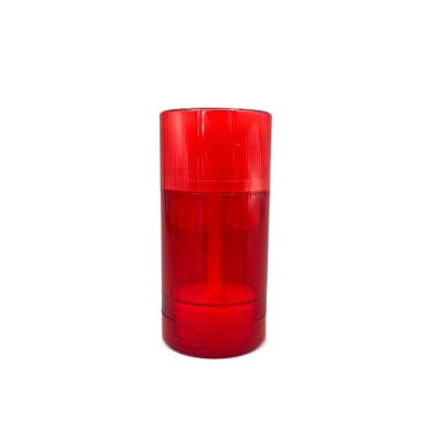 China Red 75g Custom Deodorant Stick Container Round AS With Printing for sale