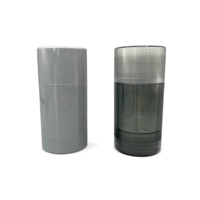 Cina tubi del giro della protezione solare dell'asse/pp di 75g Gray Empty Deodorant Stick Container in vendita