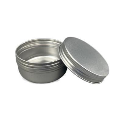 China 50g aluminium Tin Jars 28*56mm Chemische Bestand voor Kosmetische Huidzorg Te koop