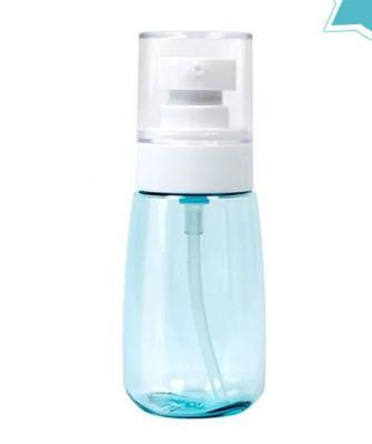 China Personal Care Transparent Blue 60ml Petg Bottle Ultra Fine Sprayer for sale