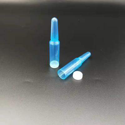 China 5ml ampollas plásticas cosméticas azules transparentes Eco amistoso en venta