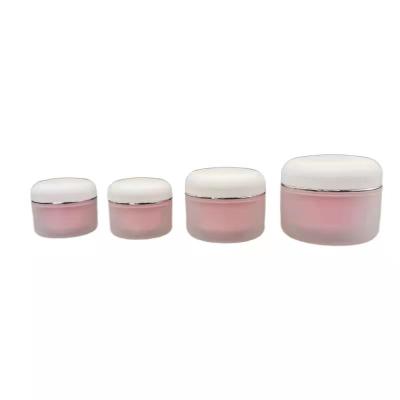 China Round Pp Double Cosmetic 100g Cream Jar For Skin Care Moisturizer for sale