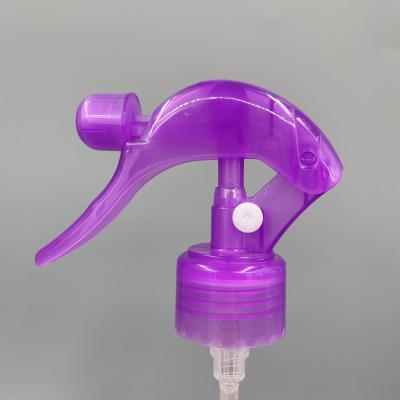 China Grote Output Mini Trigger Sprayer Nozzle 24/410 28/410 PE Pakkings055ml Dosering Te koop