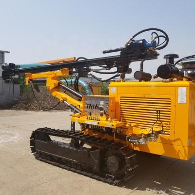 China Building material shops hot sale! crawler type portable down-hole hydraulic mine drill rig for sale for sale