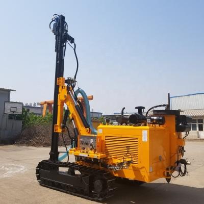 China Construction Material Stores China Crawler Borehole DTH Drilling Rig Equipment Machine Pneumatic Mining Drill Rig for sale