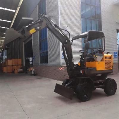 China New Mini Excavator Hotels Smallest Cheap Mini Hydraulic Micro Digger Excavator 1.8t 1000kg 1.7ton 2.5 ton for sale