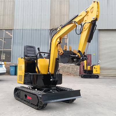 China Hotels Excavations EPA Mini Excavator for excavations 1 escavatore small Ton For Sale Hydraulic Digger Prices for sale