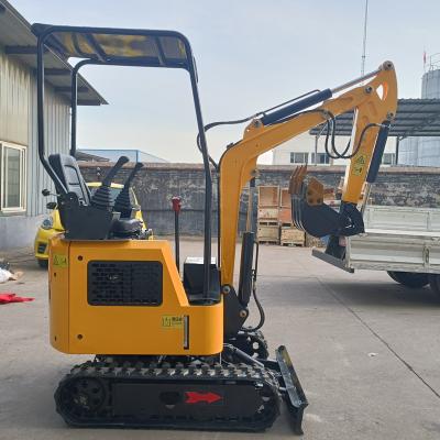 China New hotels mini hydraulic crawler excavator mini digger machine1 ton price for sale for sale