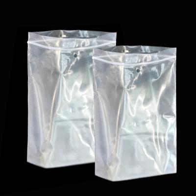 China Moisture Proof Clear Plastic Resealable Zip Lock Poly Bags With Lock Seal Zipper Handle Resealable Seal Bags Clear Seal Pouch for sale