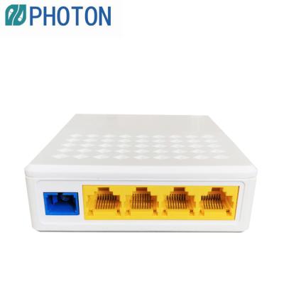 China 4FE ONU XPON Dual fiber modem ftth fttx gpon optial onu with ZTE chip PTF2304 PTF2304 for sale