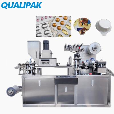 China Automatic Food Qualipak Flat Plate Blister Packing Machine PVC Blister Packing Machine for sale