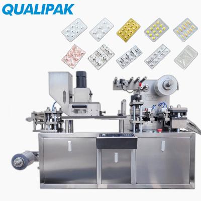 China Food Qualipak Blue Tablet / Capsule Blister Packaging Machine With High Quality for sale