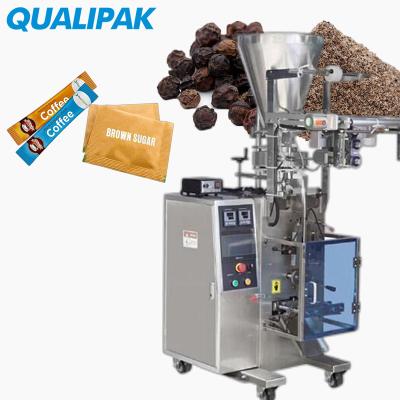 China Qualipak 1g-500g Food Small Sachets Sugar Salt Coffee Bag 1kg Rice Filling Sealing Packaging Machine For Sale for sale