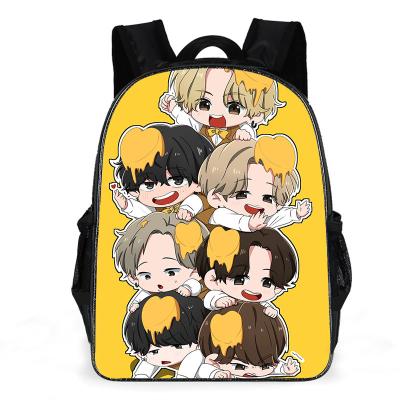 China Universal Waterproof School Bags Bt21 21 Latest Design Kids Backpack Fashionable Student Backpack B t s Bag School Backpack for sale