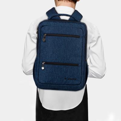 China 2021 New Zipper Backpacks Polyester Fully Protective Casual Laptop Bag Fully Protective Customizable Backpack for sale