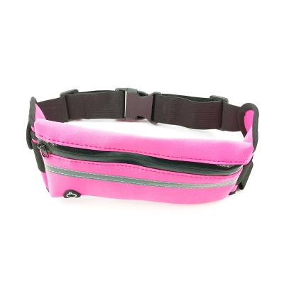 China Pink Fanny Pack Waist Bag Fanny Pack Waist Bag Custom Logo High Quality Outdoor Ladies Fashion Water Proof New for sale