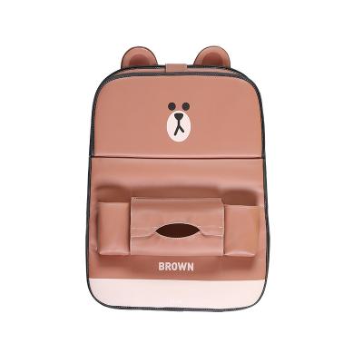 China Convenient Universal Multi-pocket Storage Tablet Emergency Bag Holder in Car Seat Travel Bag for Airplane Car Storage Bag for sale