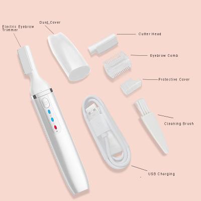 China No More Tweezers 2022 Mini Pen Professional Fashion Electric Eyebrow High Quality Trimmer For Women Use for sale