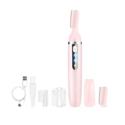 China 2022 New Fashion Household XE-T1901 usb safe and gentle eyebrow electric shaver for women for sale