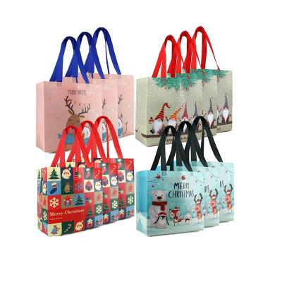 China Portable Recyclable Wholesale Factory Shopping Packaging For Supermarket Reusable Bag With Handle Long Customized Non Woven Bag for sale