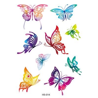 China Waterproof+Eco-friendly Customized Attractive Temporary Body Colored Tattoo Stickers for sale