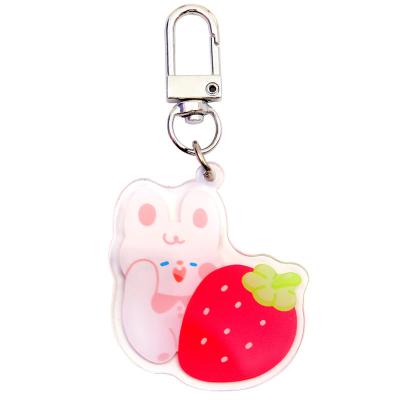 China Advertising 2023 make your own design custom printed acrylic key chain/custom printed acrylic charms/to make your own acrylic key chain with ani for sale