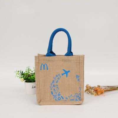 China Eco-friendly Custom Eco-Friendly Eco-Friendly Custom Price Eco-Friendly Jute Hemp Organic Shopping Jute Bag for sale