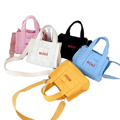 China Wholesale Eco - Friendly Handled Cotton Canvas Bag Fashionable Tote for sale