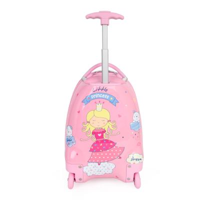 China Universal Wheel New Arrive Cute Pink Piggy Kids Trolley Case Bag Toddler Luggage Cartoon Pattern Suitcase For Kids Travel To Carry for sale