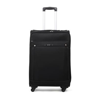 China Colorful Shell Trolley Luggage Newcom Soft Fabric High Quality Soft Luggage Suitcase Travel Luggage Carry On Luggage for sale