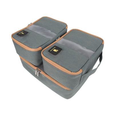 China Multifunctional Mummy Bag Factory Supplier 4pcs Cube Packing Set Soft Travel Packing Bags Organizers Travel Accessories for sale