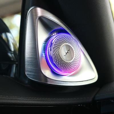 China 2021 New Product Launch W223 4D Multicolor Rotating Tweeters Car 64 Color Ambient Light Interior Speakers For Mercedes W223 S Class for sale