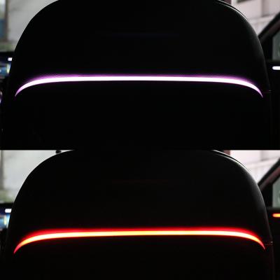 China Factory direct sales interior ambient light car rear seat atmosphere multicolor colorful led rear light for Mercedes-Benz W213 for sale