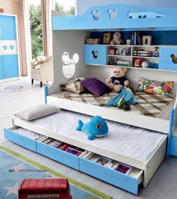 China Latest Furniture Environmentally Friendly Kid's Bedroom ULT-YS-S1 Modern Design Bed Kids Colorful Bunk Bed for sale