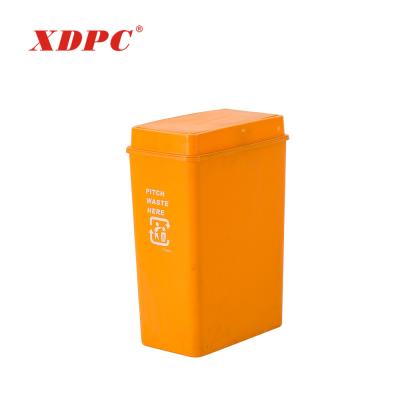 China Water Garbage Waste Container Waste Basket Box Dust Can Rectangular Bucket Barrel for sale