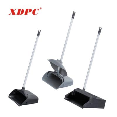 China China Household Dustpan Set Function Plastic Dustpan Black Plastic Best Price Pan With Long Handle for sale